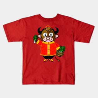 CNY: YEAR OF THE OX Kids T-Shirt